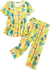 Premium Cotton Pajama Set – Soft Nightwear for Women with Elegant Fit